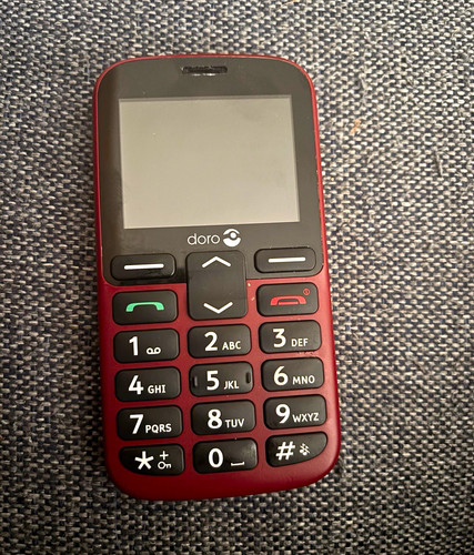 Doro 1380 big button red - 1380,