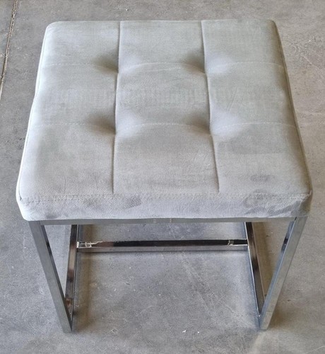 Dressing table stool - table, grey