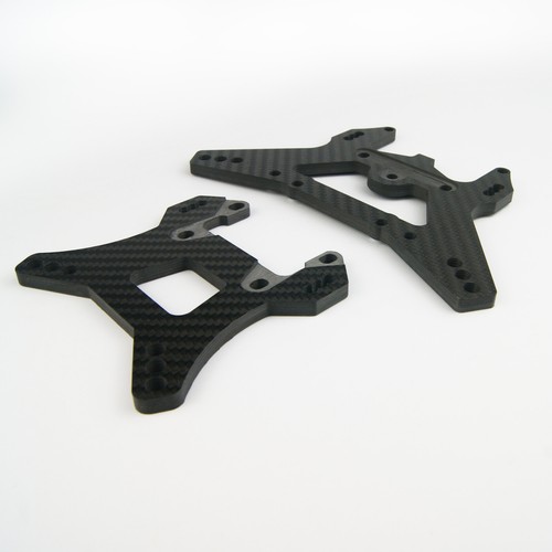 Carbon fiber front rear shock - fiber,