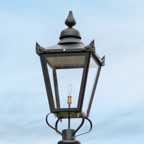 90cm black victorian lantern - victorian,