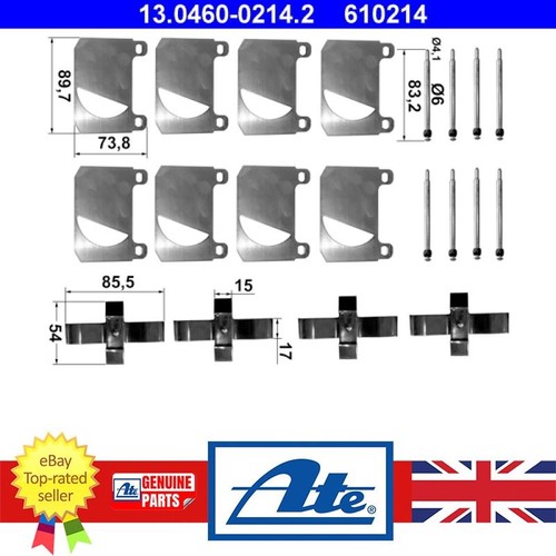 Brake pad accessory kit for - pad,