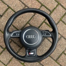 AUDI S LINE STEERING WHEEL WITH AIR BAG A4 S4 A5 S5 A6 A7 S6 A8 S8 A3 S3