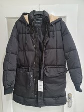 The Zara Man Parka style Coat in size Large