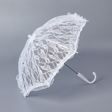 Lace Parasol Lace Embroidered Umbrella Bridal Wedding Dancing Holiday PhotoProp.