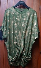 Biba Green Gold Deco Summer