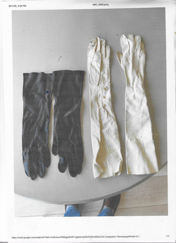Two pairs vintage soft - soft, leather