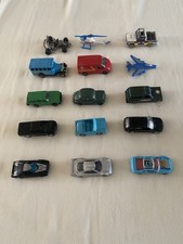 DIECAST BUNDLE 15 ITEMS MANY BRANDS METAL AND PLASTIC MODELS PLAYWEAR TO MOST L