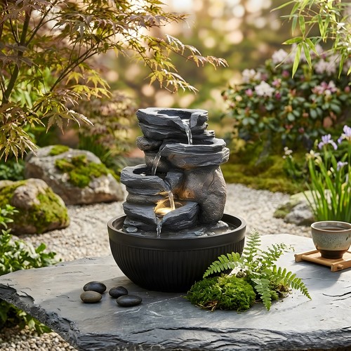 Tier cascading tabletop - cascading,