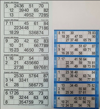 EXTRA LARGE BINGO FLYERS BIG