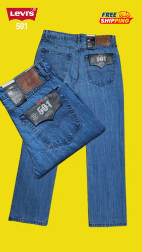 New 501 levis mid blue - new,