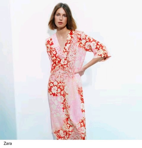 Zara linen kaftan - zara, dress