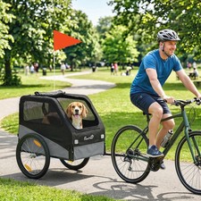 PawHut Dog Bike Trailer for