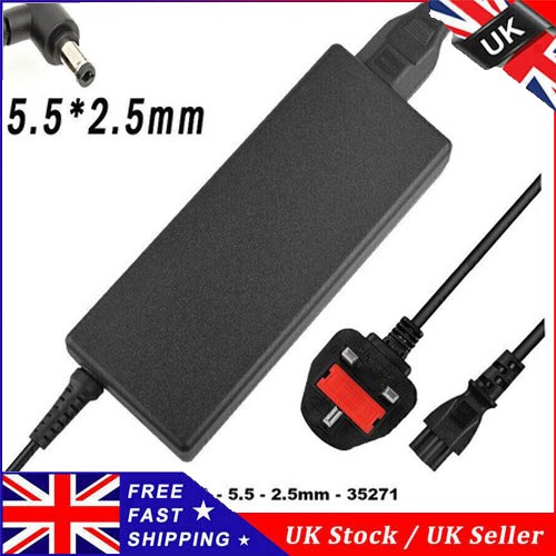5x2 5mm laptop power charger - 5.5x2.5mm,
