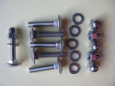 Stainless Fixings for Cast Iron Garden Bench: Replacement Coach Bolts & Screws