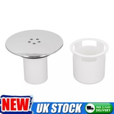 Shower Drain Cover Tray Waste Trap Plug Hole Cover Replacement Plastic