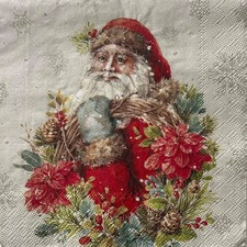 2 Cocktail paper napkins for