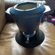 Win LE CREUSET faded Blue Cast