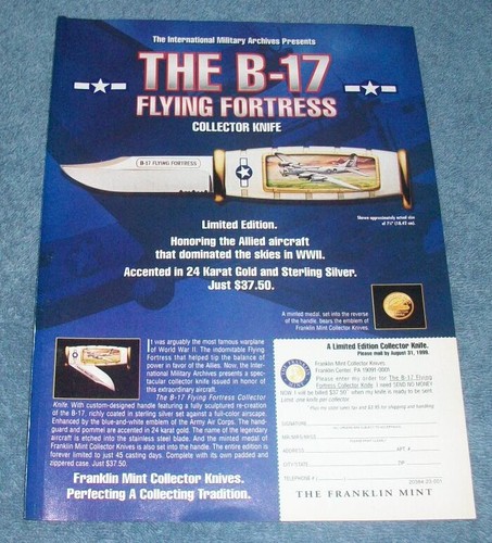 1999 franklin mint - 1999, collector