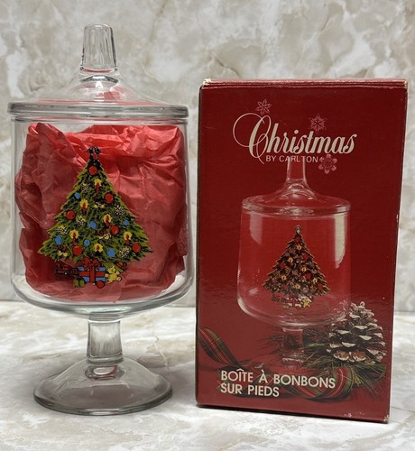 Vtg 1985 christmas tree clear - vtg,