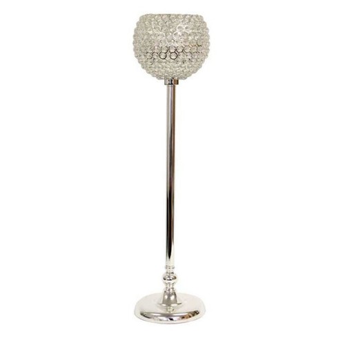 75cm crystal globe candelabra - crystal,