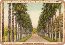 METAL SIGN - Florida Postcard