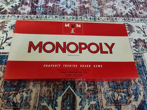 Vintage monopoly board game - vintage,