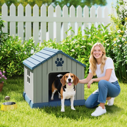 Outdoor dog kennel for medium - outdoor,