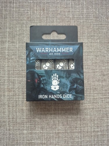 Iron hands dice warhammer - dice,