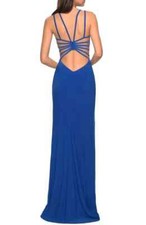 La Femme Royal Blue Strappy