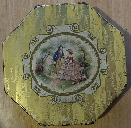 Vintage biscuit tin peek frean - tin,