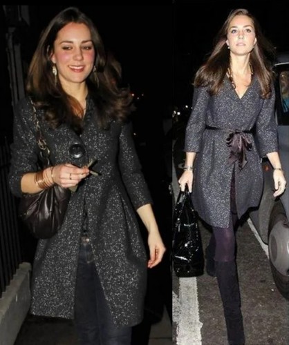 Zara black coat sparkle - black,