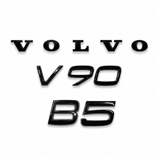 Gloss black badges fits - gloss,