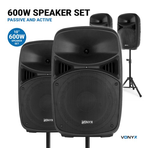 Vonyx vps speaker set - 10",