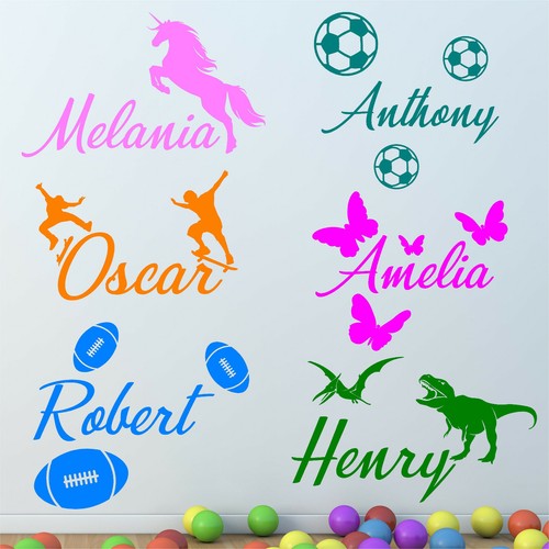 Personalised name wall - personalised,