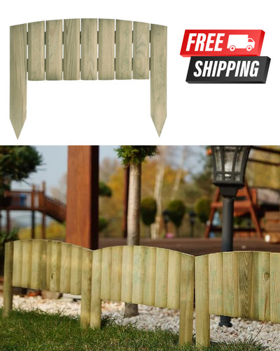 Wooden log panel garden - log,