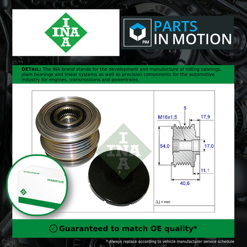 Overrunning alternator pulley - alternator,