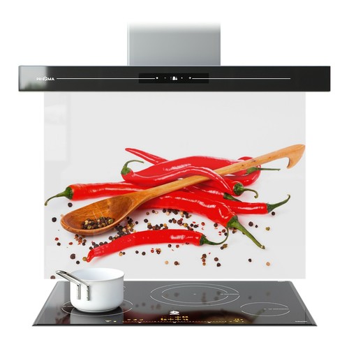 Glass splashback wall - glass,