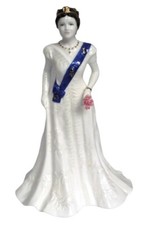 Coalport Queen Mother 95th Birthday Limited Edition Figure 187/500 Boxed
