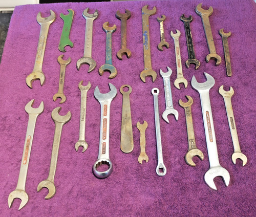 Job lot old - old, spanners