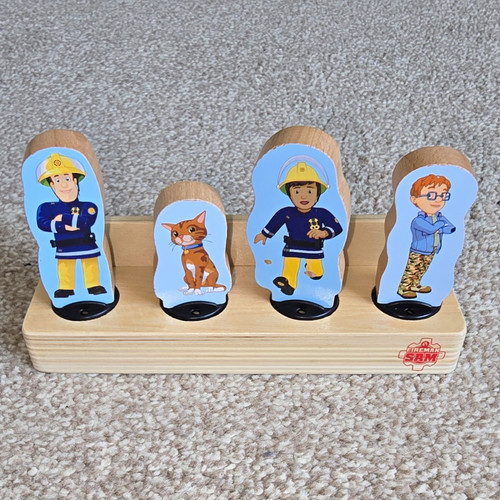 Fireman sam wooden - fireman,