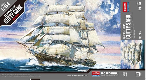 Academy cutty sark model - cutty, kit