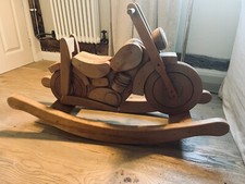 Wooden Childs Rocking Motor