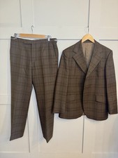 Vintage Magee Wool Suit Brown