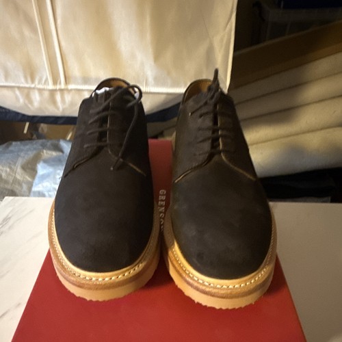 Grenson curt burnt peat suede - grenson,