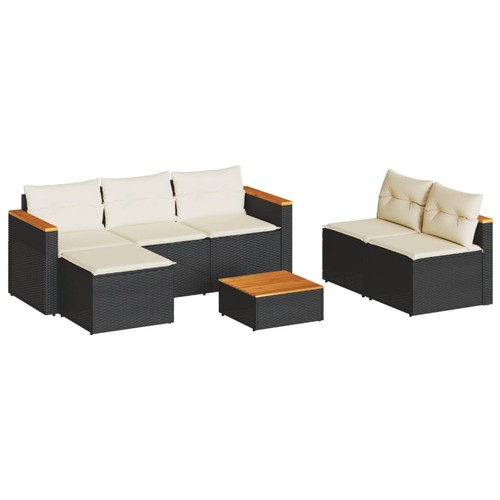 Patio sofa set with - set, cushions