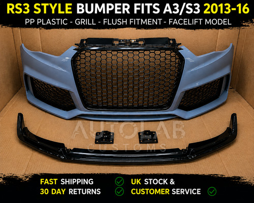 Audi rs3 style bumper for - audi,