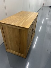 Solid Oak Hideaway Computer