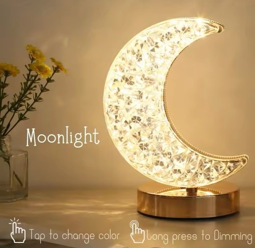 Moon lamp half colour change - moon,