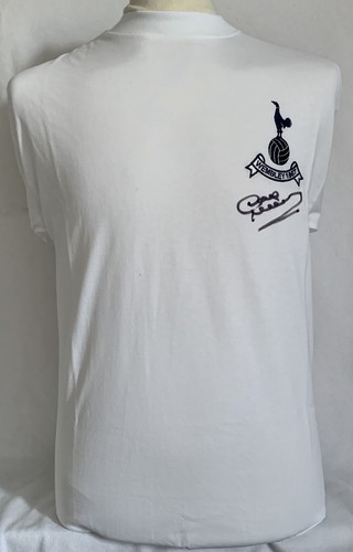 Dave mackay signed spurs shirt - dave,