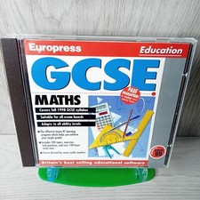 EUROPRESS MATHS GCSE PC CD ROM - RARE RETRO VINTAGE EDUCATION